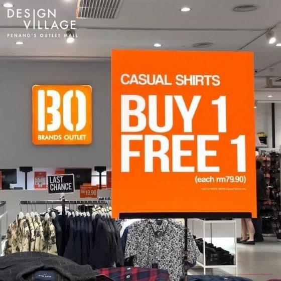 22 Sep 2020 Onward Brands Outlet Buy 1 Free 1 Promo at Design Village