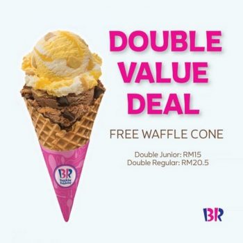 Baskin-Robbins-Double-Value-Deal-350x350 - Beverages Food , Restaurant & Pub Johor Kedah Kelantan Kuala Lumpur Melaka Negeri Sembilan Pahang Penang Perak Perlis Promotions & Freebies Putrajaya Sabah Sarawak Selangor Terengganu 