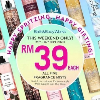 Bath-Body-Works-Fragrance-Mist-Promo-at-KOMTAR-JBCC-350x350 - Beauty & Health Fragrances Johor Promotions & Freebies 
