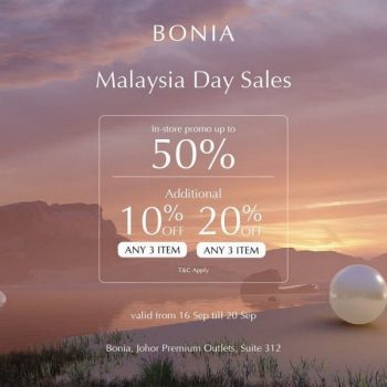 Bonia-Special-Sale-at-Johor-Premium-Outlets-350x350 - Bags Fashion Accessories Fashion Lifestyle & Department Store Johor Malaysia Sales 