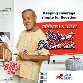 Boost-Rakyat-Cashback-Promo-350x350 - Johor Kedah Kelantan Kuala Lumpur Melaka Negeri Sembilan Online Store Others Pahang Penang Perak Perlis Promotions & Freebies Putrajaya Sabah Sarawak Selangor Terengganu 