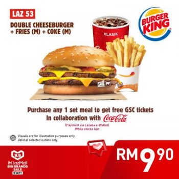 Burger-King-9.9-Sale-Super-Deals-Promotion-on-Lazada-1-350x350 - Beverages Burger Food , Restaurant & Pub Johor Kedah Kelantan Kuala Lumpur Melaka Negeri Sembilan Online Store Pahang Penang Perak Perlis Promotions & Freebies Putrajaya Sabah Sarawak Selangor Terengganu 