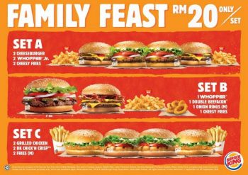 Burger-King-Family-Feast-Bundles-Promo-350x247 - Beverages Burger Food , Restaurant & Pub Johor Kedah Kelantan Kuala Lumpur Melaka Negeri Sembilan Pahang Penang Perak Perlis Promotions & Freebies Putrajaya Sabah Sarawak Selangor Terengganu 
