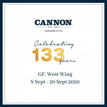 Cannon-by-Parkson-Bedding-Roadshow-at-IOI-City-Mall-350x350 - Beddings Home & Garden & Tools Promotions & Freebies Putrajaya 