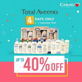 Caring-Pharmacy-Aveeno-Promotion-350x350 4-7 Sep 2020: Caring Pharmacy Aveeno Promotion