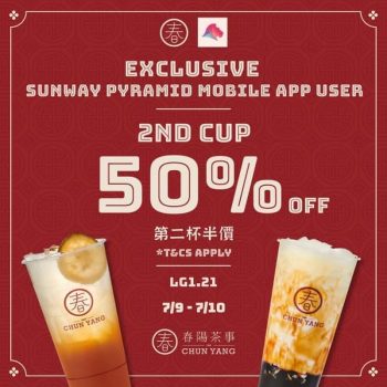 Chun-Yang-Tea-50-off-Promo-350x350 - Beverages Food , Restaurant & Pub Promotions & Freebies Selangor 