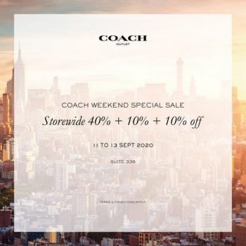 Coach-Special-Sale-at-Johor-Premium-Outlets-350x350 - Fashion Accessories Fashion Lifestyle & Department Store Johor Malaysia Sales 
