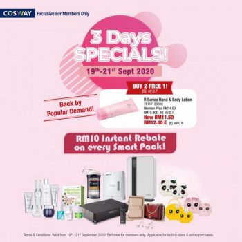 Cosway-3-Days-Promotion-350x350 19-21 Sep 2020: Cosway 3 Days Promotion