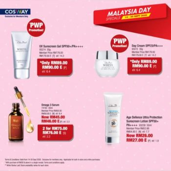 Cosway-Malaysia-Day-Promotion-1-350x350 - Beauty & Health Health Supplements Johor Kedah Kelantan Kuala Lumpur Melaka Negeri Sembilan Online Store Others Pahang Penang Perak Perlis Personal Care Promotions & Freebies Putrajaya Sabah Sarawak Selangor Terengganu 
