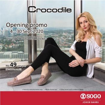 Crocodile-Opening-Promotion-at-SOGO-350x350 - Fashion Accessories Fashion Lifestyle & Department Store Footwear Johor Promotions & Freebies Supermarket & Hypermarket 