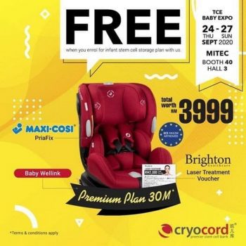 CryoCord-Special-Promo-at-TCE-Baby-Expo-MITEC-350x350 - Baby & Kids & Toys Babycare Kuala Lumpur Promotions & Freebies Selangor 