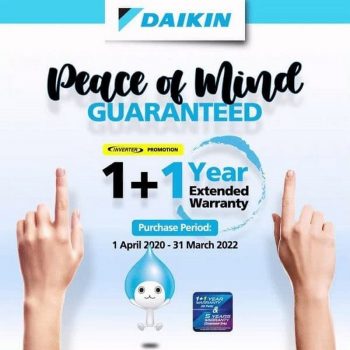 Daikin-Free-One-Year-Extended-Warranty-Promo-350x350 - Electronics & Computers Home Appliances Johor Kedah Kelantan Kitchen Appliances Kuala Lumpur Melaka Negeri Sembilan Pahang Penang Perak Perlis Promotions & Freebies Putrajaya Sabah Sarawak Selangor Terengganu 