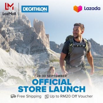 Decathlon-Official-Store-Launch-Promo-at-Lazada-350x350 - Apparels Fashion Accessories Fashion Lifestyle & Department Store Footwear Johor Kedah Kelantan Kuala Lumpur Melaka Negeri Sembilan Online Store Pahang Penang Perak Perlis Promotions & Freebies Putrajaya Sabah Sarawak Selangor Sportswear Terengganu 