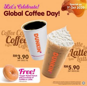 Dunkin-Donuts-International-Coffee-Day-Promo-350x349 - Beverages Food , Restaurant & Pub Johor Kedah Kelantan Kuala Lumpur Melaka Negeri Sembilan Pahang Penang Perak Perlis Promotions & Freebies Putrajaya Sabah Sarawak Selangor Terengganu 