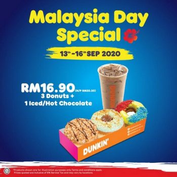 Dunkin-Donuts-Malaysia-Day-Promotion-350x350 - Beverages Food , Restaurant & Pub Johor Kedah Kelantan Kuala Lumpur Melaka Negeri Sembilan Pahang Penang Perak Perlis Promotions & Freebies Putrajaya Sabah Sarawak Selangor Terengganu 