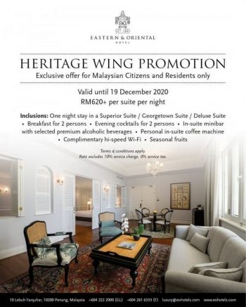 Eastern-Oriental-Hotel-Heritage-Wing-Promotion-350x437 - Hotels Penang Promotions & Freebies Sports,Leisure & Travel 