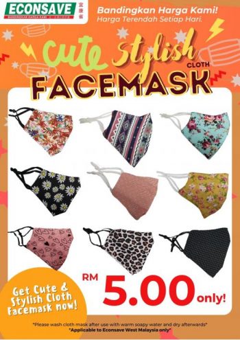 Econsave-Stylish-Cloth-Face-Mask-Promotion-2-350x495 - Johor Kedah Kelantan Kuala Lumpur Melaka Negeri Sembilan Pahang Penang Perak Perlis Promotions & Freebies Putrajaya Sabah Sarawak Selangor Supermarket & Hypermarket Terengganu 