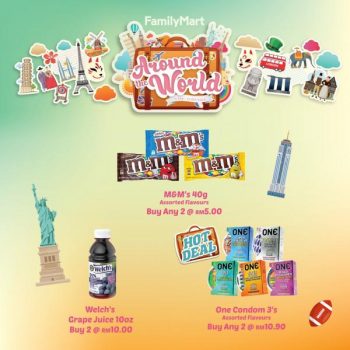 FamilyMart-Around-The-World-Promotion-15-350x350 - Johor Kedah Kelantan Kuala Lumpur Melaka Negeri Sembilan Pahang Penang Perak Perlis Promotions & Freebies Putrajaya Sabah Sarawak Selangor Supermarket & Hypermarket Terengganu 