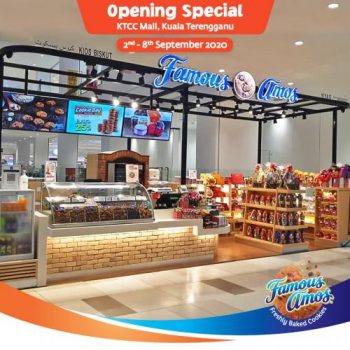 Famous-Amos-Opening-Promotion-at-KTCC-Mall-1-350x350 - Beverages Food , Restaurant & Pub Promotions & Freebies Terengganu 