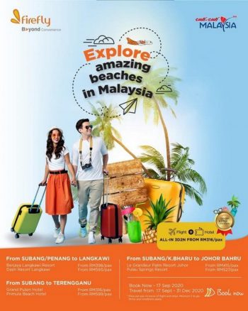 Firefly-Exploring-Amazing-Beaches-Promo-350x438 - Johor Kedah Kelantan Kuala Lumpur Melaka Negeri Sembilan Online Store Pahang Penang Perak Perlis Promotions & Freebies Putrajaya Sabah Sarawak Selangor Sports,Leisure & Travel Terengganu Travel Packages 
