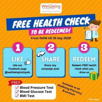 Free-Health-Check-at-Aman-Central-350x350 - Beauty & Health Health Supplements Johor Kedah Kelantan Kuala Lumpur Melaka Negeri Sembilan Pahang Penang Perak Perlis Promotions & Freebies Putrajaya Sabah Sarawak Selangor Terengganu 