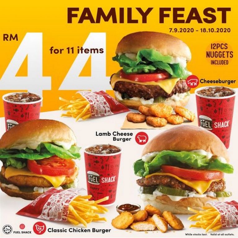 7 Sep18 Oct 2020 Fuel Shack Burger Combo Promo