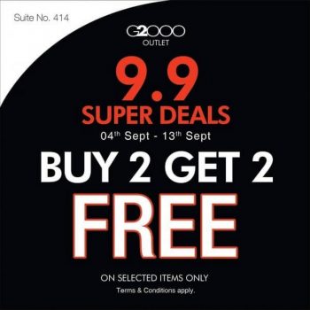 G2000-Outlet-9.9-Super-Deal-at-Genting-Highlands-Premium-Outlets-350x350 - Apparels Fashion Accessories Fashion Lifestyle & Department Store Pahang Promotions & Freebies 