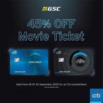 GSC-Movie-Ticket-45-OFF-Promotion-with-Citibank-350x350 - Bank & Finance Cinemas CitiBank Johor Kedah Kelantan Kuala Lumpur Melaka Movie & Music & Games Nationwide Negeri Sembilan Pahang Penang Perak Perlis Promotions & Freebies Putrajaya Sabah Sarawak Selangor Terengganu 