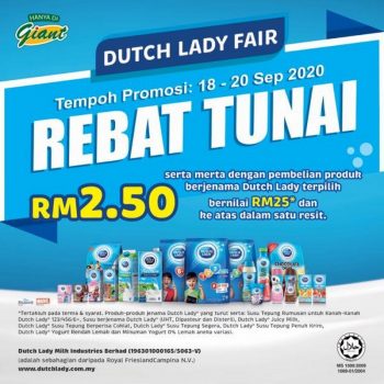 Giant-Dutch-Lady-Fair-Rebate-Promotion-350x350 - Johor Kedah Kelantan Kuala Lumpur Melaka Negeri Sembilan Pahang Penang Perak Perlis Promotions & Freebies Putrajaya Sabah Sarawak Selangor Supermarket & Hypermarket Terengganu 
