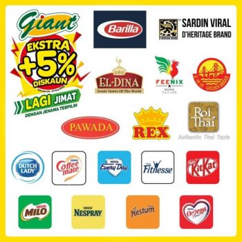 Giant-Extra-5-OFF-Discount-Promotion-2-350x350 - Johor Kedah Kelantan Kuala Lumpur Melaka Negeri Sembilan Pahang Penang Perak Perlis Promotions & Freebies Putrajaya Sabah Sarawak Selangor Supermarket & Hypermarket Terengganu 