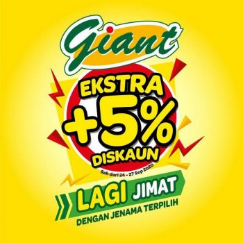 Giant-Extra-5-OFF-Discount-Promotion-350x350 - Johor Kedah Kelantan Kuala Lumpur Melaka Negeri Sembilan Pahang Penang Perak Perlis Promotions & Freebies Putrajaya Sabah Sarawak Selangor Supermarket & Hypermarket Terengganu 