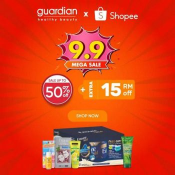 Guardian-9.9-Mega-Sale-at-Shopee-350x350 - Beauty & Health Health Supplements Johor Kedah Kelantan Kuala Lumpur Malaysia Sales Melaka Negeri Sembilan Online Store Pahang Penang Perak Perlis Personal Care Putrajaya Sabah Sarawak Selangor Terengganu 