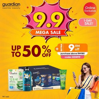 Guardian-9.9-Online-Mega-Sale-350x350 - Beauty & Health Health Supplements Johor Kedah Kelantan Kuala Lumpur Malaysia Sales Melaka Negeri Sembilan Online Store Pahang Penang Perak Perlis Personal Care Putrajaya Sabah Sarawak Selangor Terengganu 