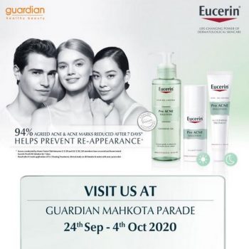 Guardian-Eucerin-ProACNE-Solution-Roadshow-Promotion-at-Mahkota-Parade-350x350 - Beauty & Health Health Supplements Melaka Personal Care Promotions & Freebies Skincare 