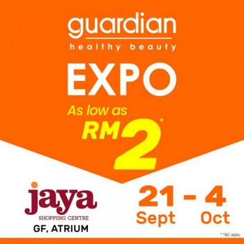 Guardian-Expo-Jaya-Shopping-Centre-350x350 - Beauty & Health Health Supplements Promotions & Freebies Selangor 