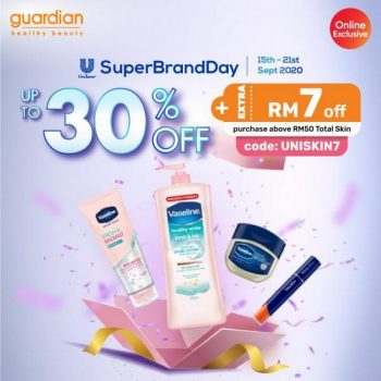 Guardian-Unilever-Super-Brand-Day-Online-Sale-2-350x350 - Beauty & Health Cosmetics Health Supplements Johor Kedah Kelantan Kuala Lumpur Malaysia Sales Melaka Negeri Sembilan Online Store Pahang Penang Perak Perlis Personal Care Putrajaya Sabah Sarawak Selangor Terengganu 