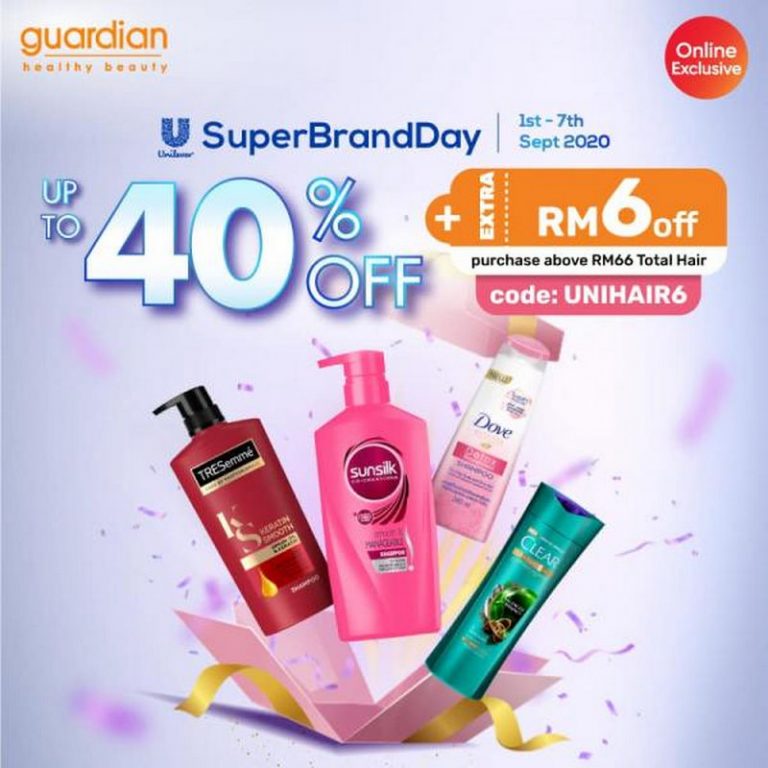 17 Sep 2020 Guardian Unilever Super Brand Day Online Sale