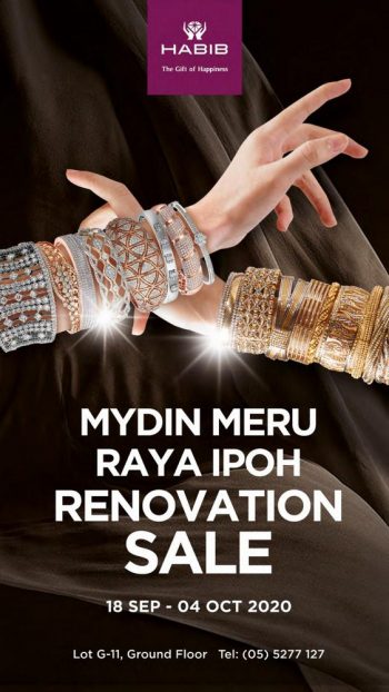 HABIB-Renovation-Sale-at-MYDIN-Meru-Raya-Ipoh-350x622 - Gifts , Souvenir & Jewellery Jewels Perak Warehouse Sale & Clearance in Malaysia 