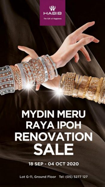 HABIB-Renovation-Sale-at-MYDIN-Meru-Raya-Ipoh-350x622 - Gifts , Souvenir & Jewellery Jewels Perak Warehouse Sale & Clearance in Malaysia 
