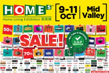 HOMEs-Home-Living-Exhibition-at-MVEC-350x233 - Electronics & Computers Events & Fairs Home Appliances Kuala Lumpur Selangor 