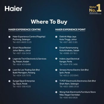 Haier-Malaysia-Day-Special-Promotion-1-350x350 - Electronics & Computers Home Appliances Johor Kitchen Appliances Kuala Lumpur Negeri Sembilan Pahang Penang Perak Perlis Promotions & Freebies Putrajaya Sabah Selangor 