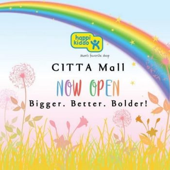 Happikiddo-ReOpening-Promo-at-CITTA-Mall-350x350 - Baby & Kids & Parenting Babycare Promotions & Freebies Selangor 