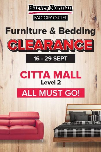 Harvey-Norman-Citta-Mall-Furniture-Bedding-Clearance-Sale-350x524 - Furniture Home & Garden & Tools Home Decor Selangor Warehouse Sale & Clearance in Malaysia 