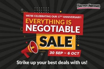 Harvey-Norman-Everything-is-Negotiable-Sale-350x232 - Audio System & Visual System Cameras Computer Accessories Electronics & Computers IT Gadgets Accessories Johor Kedah Kelantan Kuala Lumpur Laptop Malaysia Sales Melaka Mobile Phone Negeri Sembilan Pahang Penang Perak Perlis Putrajaya Sabah Sarawak Selangor Tablets Terengganu 