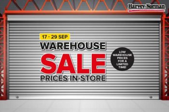 Harvey-Norman-Warehouse-Sale-350x232 - Electronics & Computers Home Appliances IT Gadgets Accessories Johor Kedah Kelantan Kuala Lumpur Melaka Nationwide Negeri Sembilan Pahang Penang Perak Perlis Putrajaya Sabah Sarawak Selangor Terengganu Warehouse Sale & Clearance in Malaysia 