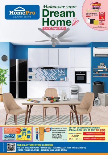 HomePro-Makeover-Your-Dream-Home-Promotion-Catalogue-350x502 - Electronics & Computers Furniture Home & Garden & Tools Home Appliances Home Decor Johor Melaka Penang Perak Promotions & Freebies Putrajaya Selangor 