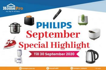 HomePro-Philips-September-Promotion-350x232 - Electronics & Computers Home Appliances Johor Kedah Kelantan Kitchen Appliances Kuala Lumpur Melaka Negeri Sembilan Pahang Penang Perak Perlis Promotions & Freebies Putrajaya Sabah Sarawak Selangor Terengganu 