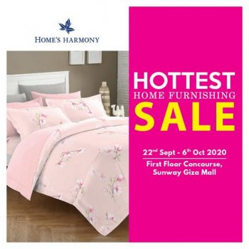 Homes-Harmony-Hottest-Home-Furnishing-Sale-at-Sunway-Giza-Mall-350x350 - Furniture Home & Garden & Tools Home Decor Malaysia Sales Selangor 