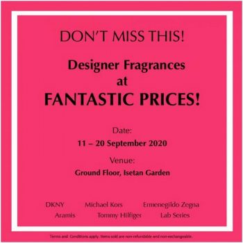 Isetan-The-Gardens-Designer-Fragrances-Promotion-350x350 - Beauty & Health Fragrances Kuala Lumpur Promotions & Freebies Selangor Supermarket & Hypermarket 