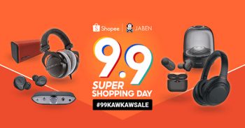 Jaben-9.9-Super-Shopping-Day-Sale-at-Shopee-350x183 - Audio System & Visual System Electronics & Computers IT Gadgets Accessories Johor Kedah Kelantan Kuala Lumpur Malaysia Sales Melaka Negeri Sembilan Pahang Penang Perak Perlis Putrajaya Sabah Sarawak Selangor Terengganu 